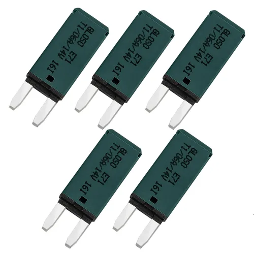 Vista 24 de GLOSO Mini disyuntor ATM E71 0.110 in Disyuntores automáticos de 20 amperios de reinicio automático (T1) - 1 paquete (20A)