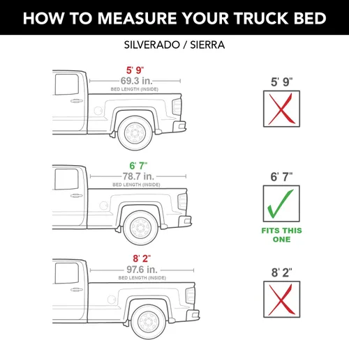 Vista 2 de RealTruck Extang Trifecta 2.0 - Cubierta plegable suave para caja de camioneta 92650 Se adapta a 2007 - 2013, 2014 HD Chevy/GMC Silverado/Sierra