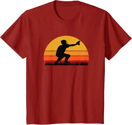Vista 78 de Baseball Beisbol - Camiseta de jugador de pelota de defensa atrapante, Negro, S