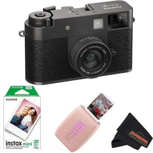 Vista 12 de FUJIFILM Cámara compacta X Half Premium, color negro