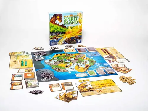 Vista 6 de Greater Than Games Horizons of Spirit Island Juego de mesa de estrategia cooperativa 1 a 3 jugadores 90+ minutos A partir de 14 años