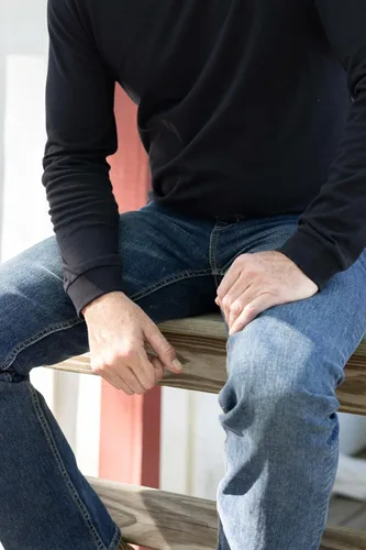 Vista 6 de DEVIL-DOG Jeans de mezclilla con corte de bota para hombre Clayton