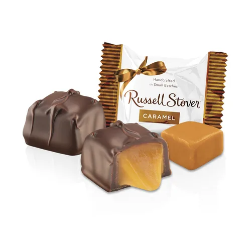Vista 4 de Caramelos de chocolate con leche, bolsa de 6 onzas