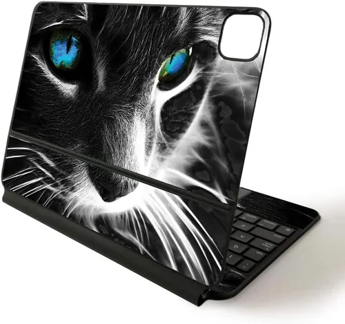 Vista 13 de MightySkins - Skin para Apple Magic Keyboard para iPad Pro de 11 pulgadas (2020) - Sushi Funda protectora de vinilo duradera, y única, aztec fox