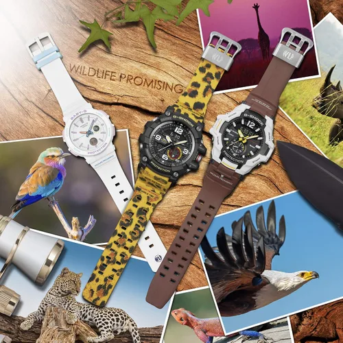 Vista 5 de CASIO G-SHOCK GR-B100WLP-7AJR GRAVITYMASTER Wildlife Promising Love The SEA and Earth Collaboration Watch (Japón Producto Genuino Doméstico)
