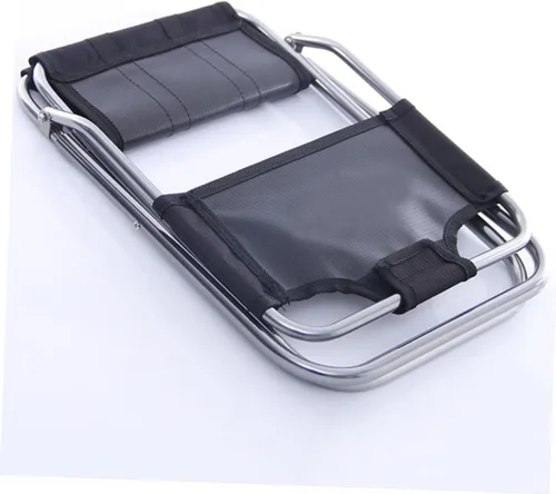 Vista 9 de Kisangel Taburete plegable Silla de aleación de aluminio al aire libre Taburete portátil para acampar