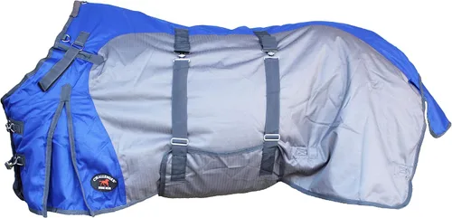 Vista 13 de CHALLENGER Manta de invierno de 60 pulgadas 1200D Horse Turnout impermeable de peso pesado 5EE20BG
