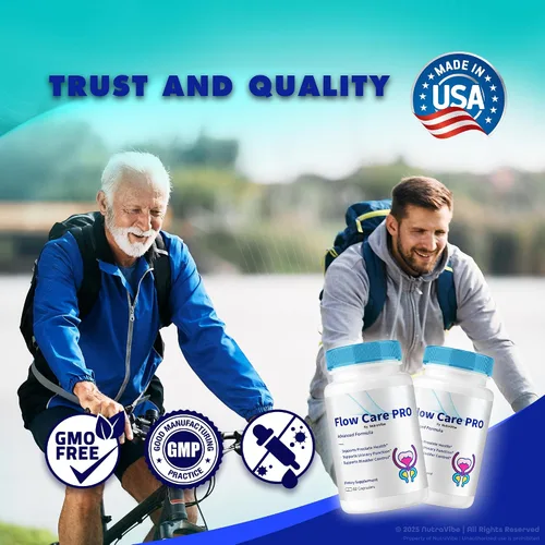 Vista 7 de Flow Care Pro - Apoyo oficial para la salud de la próstata y la vejiga con ingredientes naturales para el flujo urinario, comodidad y sueño sin