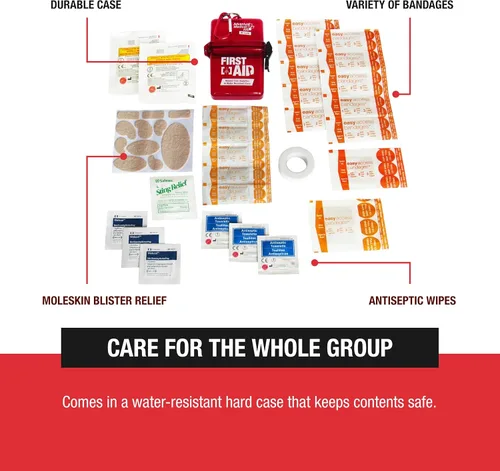 Vista 4 de Adventure Kits médicos de primeros auxilios, kit resistente al agua - (paquete de 2)