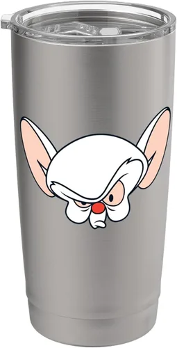Vista 10 de Pinky and the Brain Vaso aislado de acero inoxidable Brain