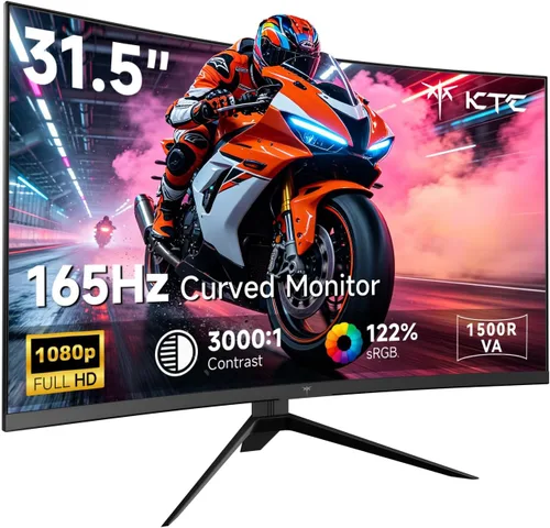Vista 13 de KTC Monitor para juegos QHD de 27 pulgadas 220Hz, IPS rápido 2K con Blanco