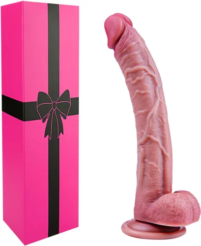 Vista 10 de Consolador Realista de Silicona de 7 Pulgadas para Principiantes Ultra Delgado y Fino con Ventosa, Consolador Anal de Pene Suave Pequeño y Lindo