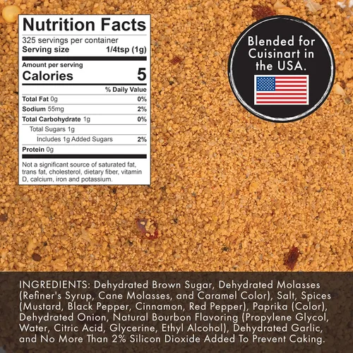 Vista 3 de Cuisinart CGSS-780 Molaza Bourbon, 325 g (11.5 oz) Condimento para Barbacoa