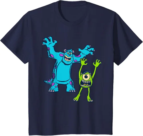Vista 72 de Camiseta de la Universidad Sulley y Mike de los Monsters de Disney Pixar