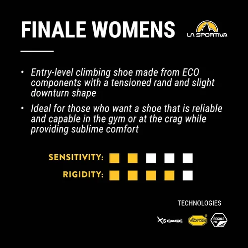 Vista 8 de La Sportiva Zapatos de escalada en roca para mujer