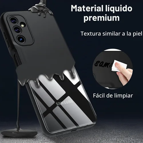 Vista 7 de Hensinple Funda para Samsung A14 5G, 360 cuerpo completo a prueba de golpes, funda para Samsung A14 A14 con protector de pantalla integrado, funda