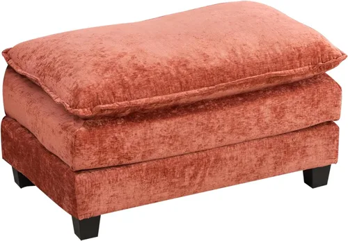 Vista 160 de Sofá seccional modular verde de 111.5", sofás seccionales grandes de 3 plazas para sala de estar, sofá nube oversized de tela chenille con otomana