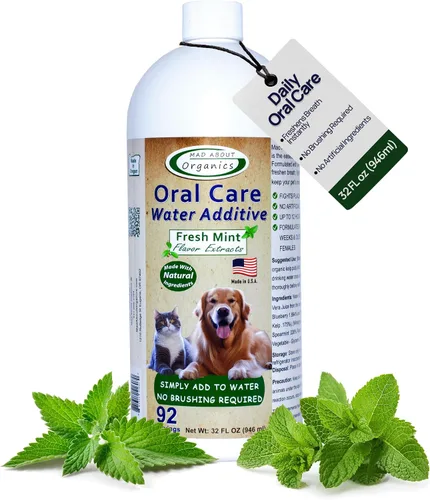 Vista 7 de Aditivo de agua para el cuidado bucal para gatos y perros, soporte dental suave, reduce los olores del aliento, promueve la salud de las encías, sin