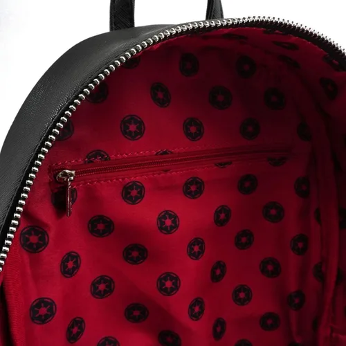 Vista 3 de Loungefly x Star Wars Death Star Mini mochila (talla única, negro)