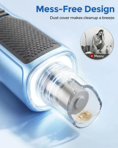 Vista 6 de CATPICK Molinillo de uñas silencioso de 7 velocidades para perros y gatos Blanco