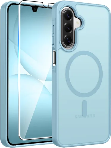 Vista 37 de FNTCASE para Samsung Galaxy Z Fold 7 Estuche Magnético: Funda de Teléfono Celular con Textura Mate Translúcida, Protección contra Caídas de Grado