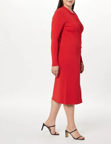 Vista 7 de The Drop Jaxon Rib - Vestido suéter con botones para mujer