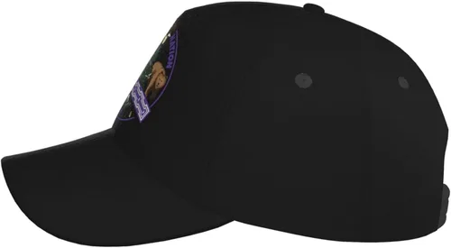 Vista 6 de Oneida Nation Gorra de béisbol para hombre y mujer, ajustable, unisex, color negro, Negro