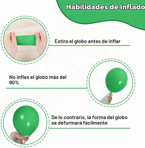 Vista 3 de Kit de arco de globos azules y verdes, kit de arco de guirnalda de globos azul marino y verde oscuro con globos de papel de aluminio de estrella 4D