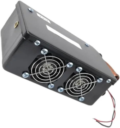 Vista 2 de Calentador de coche de 12 V, 50 W, portátil, ventilador descongelador, 3 puertos, descongelador, descongelador, calentador de ventilador de coche