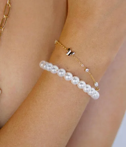 Vista 6 de Delicada pulsera de cadena ovalada de oro de 18 quilates con eslabones ajustables, hecha a mano para mujer, pulsera de cadena de clip para mujer
