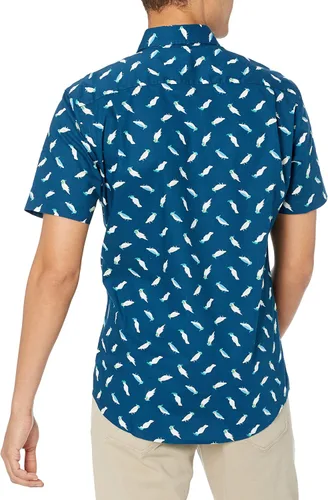 Vista 2 de Tienda Essentials Camisa de manga corta ajustada para hombre