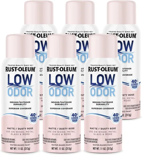 Vista 20 de Rust-Oleum - Pintura en aerosol prémium de bajo olor, gris ancla brillante Olor 40% menor que las pinturas en aerosol tradicionales, durabilidad