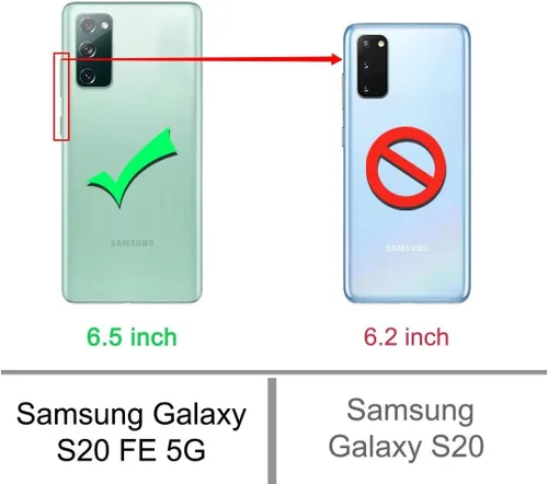 Vista 3 de Uartify - Funda protectora transparente para Samsung Galaxy S20 FE 5G, regalo personalizado para cumpleaños, Navidad, San Valentín, amigos, ella