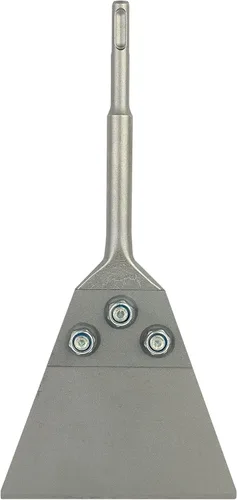 Vista 5 de Kit de herramientas de raspador de piso SDS Plus de 5 pulgadas, elimina el Thinset y los adhesivos, funciona con martillo giratorio SDS-Plus