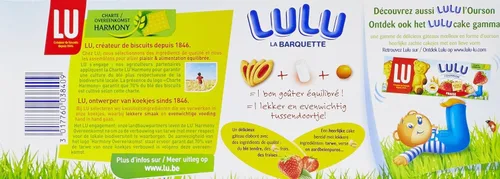 Vista 4 de Galletas Francesas LU Barquettes Fresa