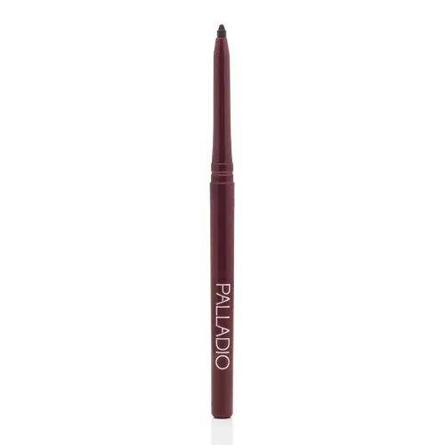Vista 8 de Palladio Delineador de labios retráctil impermeable de alta pigmentación y color cremoso, delgado enrollable, fórmula a prueba de manchas con larga