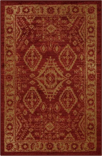Vista 9 de Alfombrilla Maples Rugs, modelo Georgina Accent, Tela, Azul Marino/Verde
