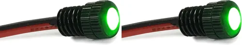 Vista 22 de Oznium BRIGHTEST Light Bolt - Luz LED de montaje empotrado de 12V para parachoques, parrilla, interior de automóviles, tablero, iluminación