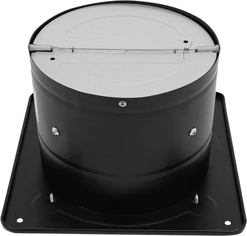 Vista 8 de DNYSYSJ Ventilador de escape de 8 pulgadas, extractor de ventilación axial de metal industrial, ventilador de aire comercial, extractor, montaje