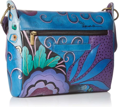 Vista 2 de Anna by Anuschka Flap-Over Medium Shoulder Bag