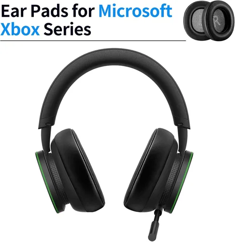 Vista 3 de Almohadillas de repuesto para auriculares inalámbricos Microsoft Xbox Series (Xbox XS, Xbox One)