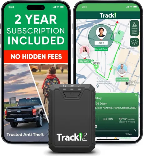 Vista 11 de Tracki Rastreador GPS Pro para vehículos, suscripción de 12 meses incluida, seguimiento de autos y activos durante meses, rastreador GPS oculto