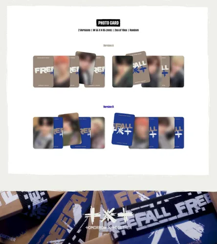 Vista 5 de [WEVERSE EXCLUSIVE POB] TXT TOMORROW X TOGETHER - El Capítulo del nombre: Álbumes Weverse Freefall ver.+Beneficio de pedido anticipado