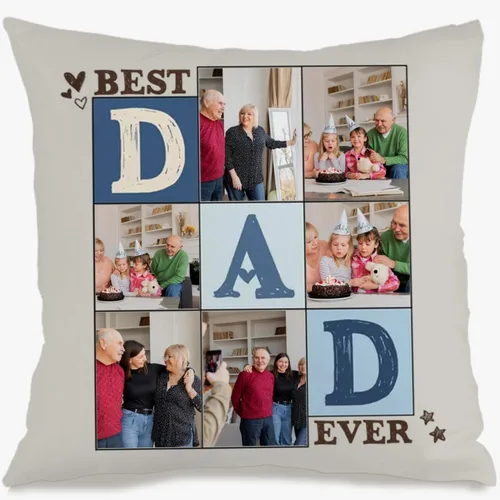 Vista 12 de Custom Single Image Pillow Case with Personalized Text Designed for Home Decoration and offering Gift Charm for Family Celebrations or Holidays