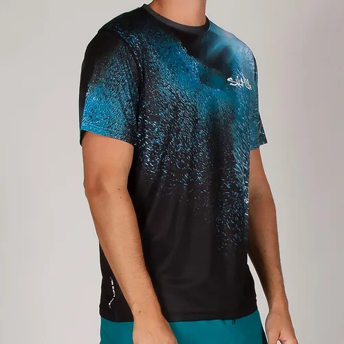 Vista 4 de Salt Life Men's Hole in The Wall Short Sleeve Lightweight Nanotex Performance Shirt