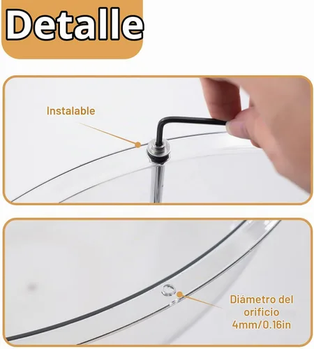 Vista 4 de 2 unidades de cápsula transparente de repuesto para muebles espaciales para gatos, cubierta de cúpula para cama de mascotas pequeñas, cuenco