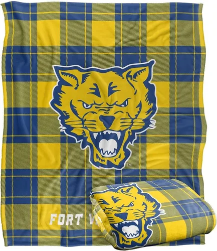 Vista 103 de LOGOVISION St John's University Campus Plaid Spirit Silky Touch Manta súper suave 36 x 58 pulgadas