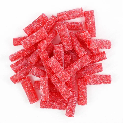 Vista 5 de Sour Punch Bites, sabor dulce de fruta de fresa, caramelo suave y masticable, bolsa de 5 onzas, paquete de 12