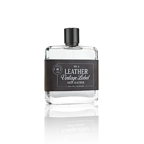 Vista 4 de Tru Fragrance Beauty Mini conjunto de viaje de cuero Vintage Label Colonia Cuatro colonias de viaje para hombres con #1 Reserva Privada, #2 Lote