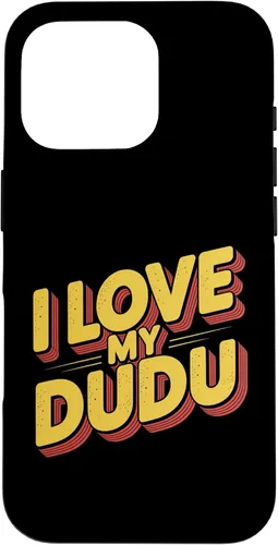 Vista 20 de I Love My DuDu Friends Parents Lover Family Gathering - Carcasa para iPhone 16